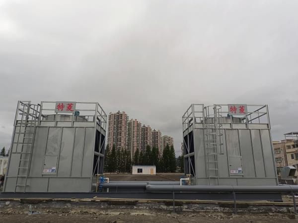 橫流式冷卻塔冬季結冰怎么辦？